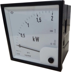 Three-Phase Wattmeter and Var Meter for Active and Reactive Power Measurement CZ42308