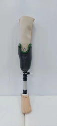 Modular Lower Leg Prosthesis PN3-89M-1 with Custom Socket