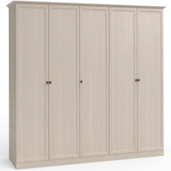 Universal Wardrobe "Camilla" FU3-01.T8L, 5 Doors (2+1+2) from Modular Furniture Set