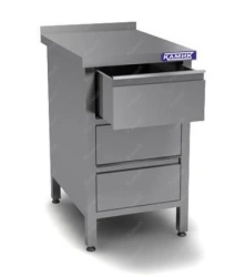 Stainless Steel Table with Drawers for Food Service