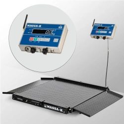 Industrial Scale 4D-LA-10/10-1500-AV (RUEW) with Ramp