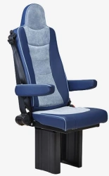 Ergonomic Bus Passenger Seat with Headrest PS11.6830.005