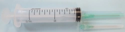 20ml Sterile Single-Use Three-Component Luer Injection Syringe with Two Needles
