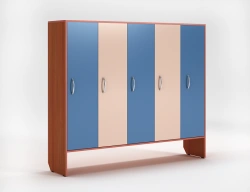 Wooden Children's Clothing Wardrobe - Art. 470.14.03.010.01