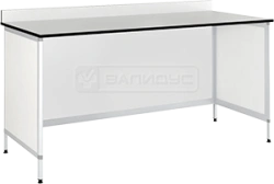 Semi-Round Work Table with Aluminum Frame - SM-1500KN