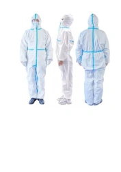 Medical Protective Coverall from Non-Woven Material (100% Polypropylene) Size S – XXXL