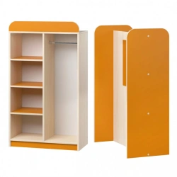 Open Corner Rack with Mirror for Costumes - Ryazhenya