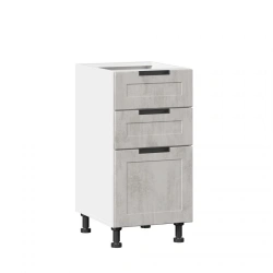 Jamis LD.296800.000 Kitchen Cabinet Facade Set with 3 Drawers (400mm)