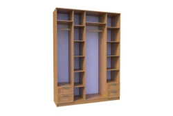 Wardrobe SHK-5/7 - Spacious MDF and HDF Storage Solution