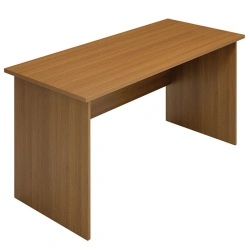 Rectangular Writing Desk with Shelves