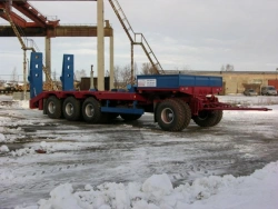 Platform Trailer for Transporting Heavy Equipment - Politrans 84289-0000070