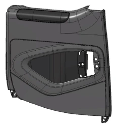 Left Rear Door Trim Assembly for M1 and N1 Vehicles 1683125681