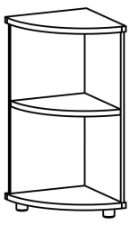 Corner Wardrobe 9408 Brooklyn Series