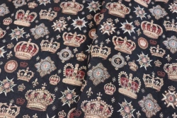 Jacquard Upholstery Fabric with Trademark "UUU", Art. 300155