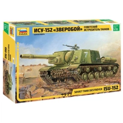 Soviet ISU-152 "Zveroboy" Tank Destroyer Model Kit