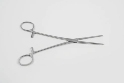 Dental Hemostatic Clamp, Straight No. 2, 200 mm