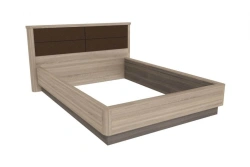 Bruna LD 631330.000 M Bed Headboard 1400 (Light Sonoma Oak)