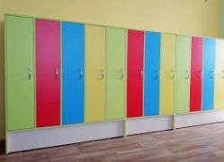 Wooden Wardrobe for Clothing Storage