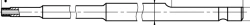 T8 Cannulated Screwdriver Working End, Article 560.1T8