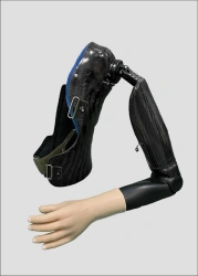 Electromechanical Arm Prosthesis with Contact Control System PR8-23