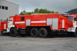 Firefighting Foam Vehicle APT-(4.0-8.0)-70/4, Model 58815K43118 on KAMAZ-43118-50 Chassis