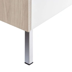 Aquaton York 55 White Sink Cabinet, Ash, Model 1A170501YOAV01