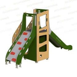 Children's Play Complex for Thematic Games and Physical Development - Romana 115.29.10