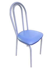 Children's Vienna Chair with Metal Frame and Eco-Leather Seat