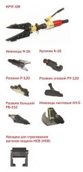 Universal Hand Hydraulic Tool Set - Model KRUH-AM