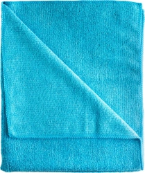 Microfiber Dust Removal Cloth, 220 g/m², Blue, 30x30 cm