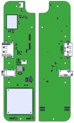 Auxiliary Board for MIG LT1186 Mobile Computer (TRNM.468349.023-01)