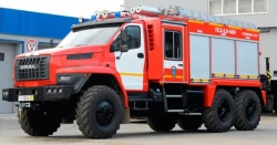 Fire Rescue Vehicle (APS) Type 6YN31, Modification 6Y112W on Ural-4320 Chassis