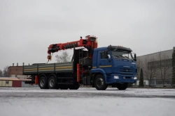 Hydraulic Loading Crane Special Vehicle KAMAZ 65117 MKMA 64K37N-U9
