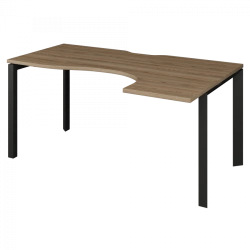 Corner Table NTMП.P-040.PR with Metal Frame