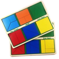 Square Assembly Game - Level 1 Difficulty (Economy Version)