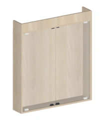 Glass-Front Wall Module, Art. Ш.04.02