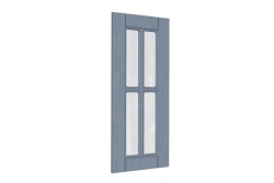 Kitchen Cabinet Door Panel with Glass Finish 722mm - Mokka LD.274760.000