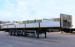 BONUM 914295 Semi-Trailer with 4 Axles, 914295-06 Modification