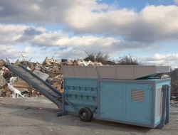 TITAN 850M Industrial Mobile Shredder for Versatile Material Processing
