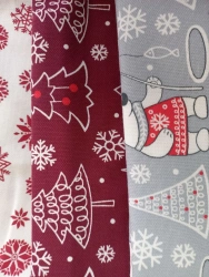 Printed Cotton Fabric "Rogozhka" 150cm Width, 192g/m²