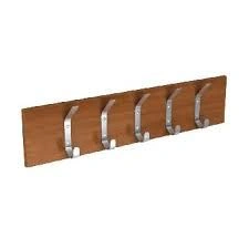 Wall-Mounted Coat Rack with Shelf