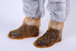 Special Plastic Covers for Footwear Protection from Radioactive Contaminants
