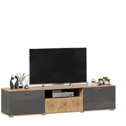 Fiji LD.659040.000 TV Stand 2000 (Golden Oak/Anthracite)