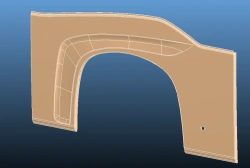 Left Middle Arch Panel 6299-401-5402504