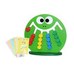 Frog Logic Game - Educational Puzzle for Kids (Art. LI-01)