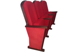 Comfortable Theatre Seat with Wooden Frame and Upholstered Fabric" Luxor Model