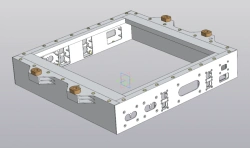 External Aluminum Battery Housing RSBG.301211.002