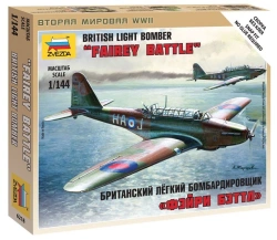 British Light Bomber "Fairey Battle" Model Kit