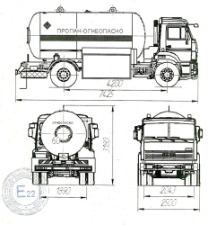 Liquefied Hydrocarbon Tanker ACT-12