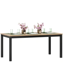Techno LD.678040.000 Table (Golden Oak/Black)